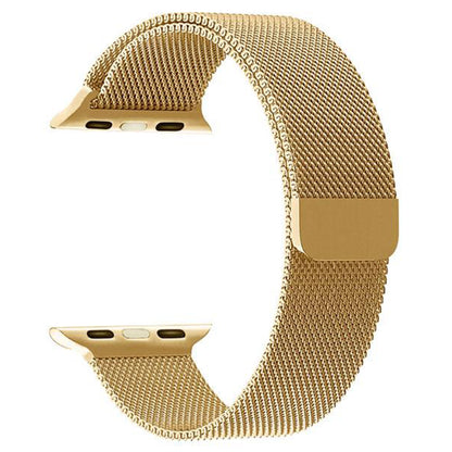 Bracciale Milanese Loop - Compatibile con Apple Watch - Acciaio inossidabile - 9 colori tra cui scegliere
