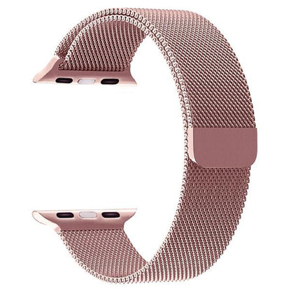 Bracciale Milanese Loop - Compatibile con Apple Watch - Acciaio inossidabile - 9 colori tra cui scegliere