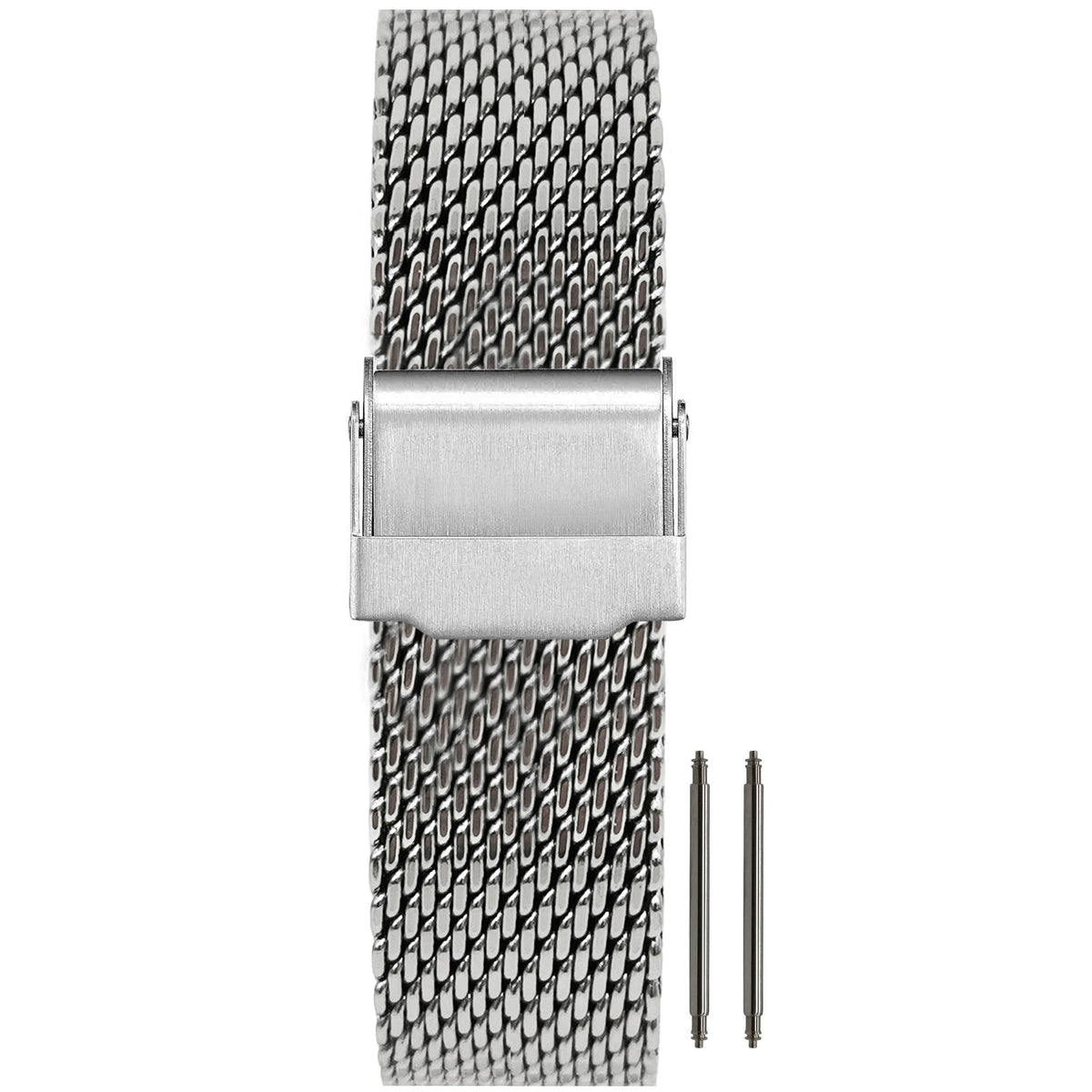 Masar Milanaise-Uhrenarmband 24 mm Mesh 1,0 mm für Herren