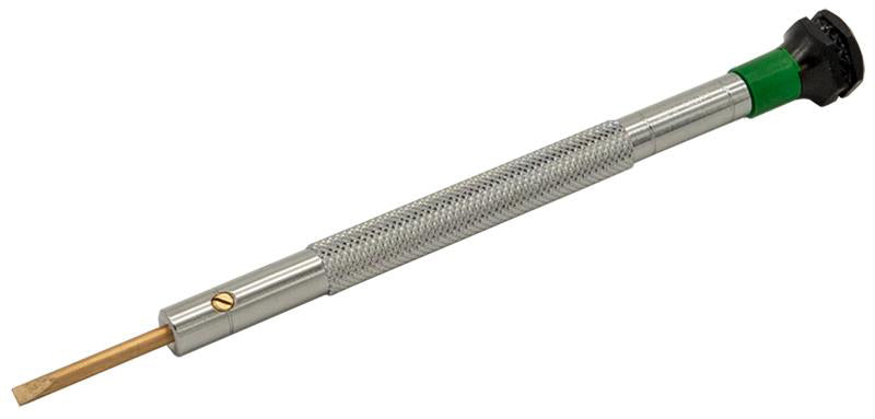 Tournevis Horloger Plat ou Lames béryllium/cuivre - XT Premium - 100% Antimagnétique - Fabriqué en France