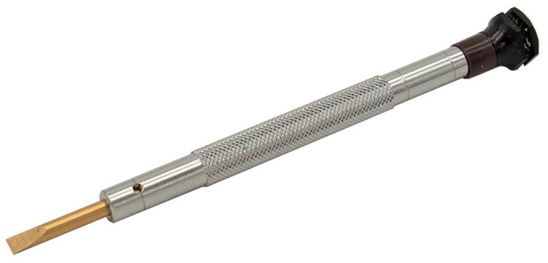 Tournevis Horloger Plat ou Lames béryllium/cuivre - XT Premium - 100% Antimagnétique - Fabriqué en France