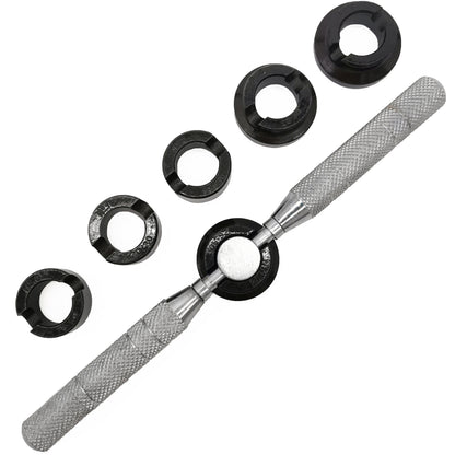 Watch Case Opener Key Kit Compatible with Rolex Oyster Among Others - 6 Nylon Dies