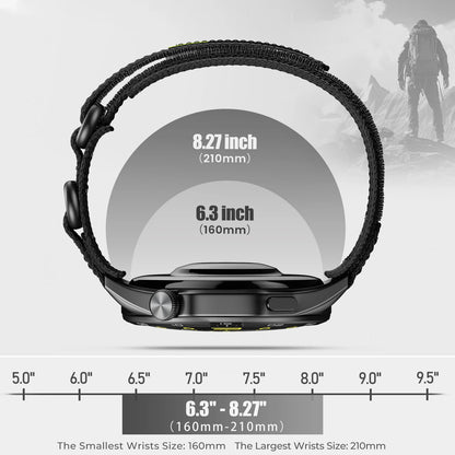 Cinturino per orologio in Velcro QuickFit da 22 mm 26 mm per Garmin Fenix E 8 7 7X 6 6X Pro 5 5X, Epix 2 Pro, Instinct 3 2, Forerunner 955 945