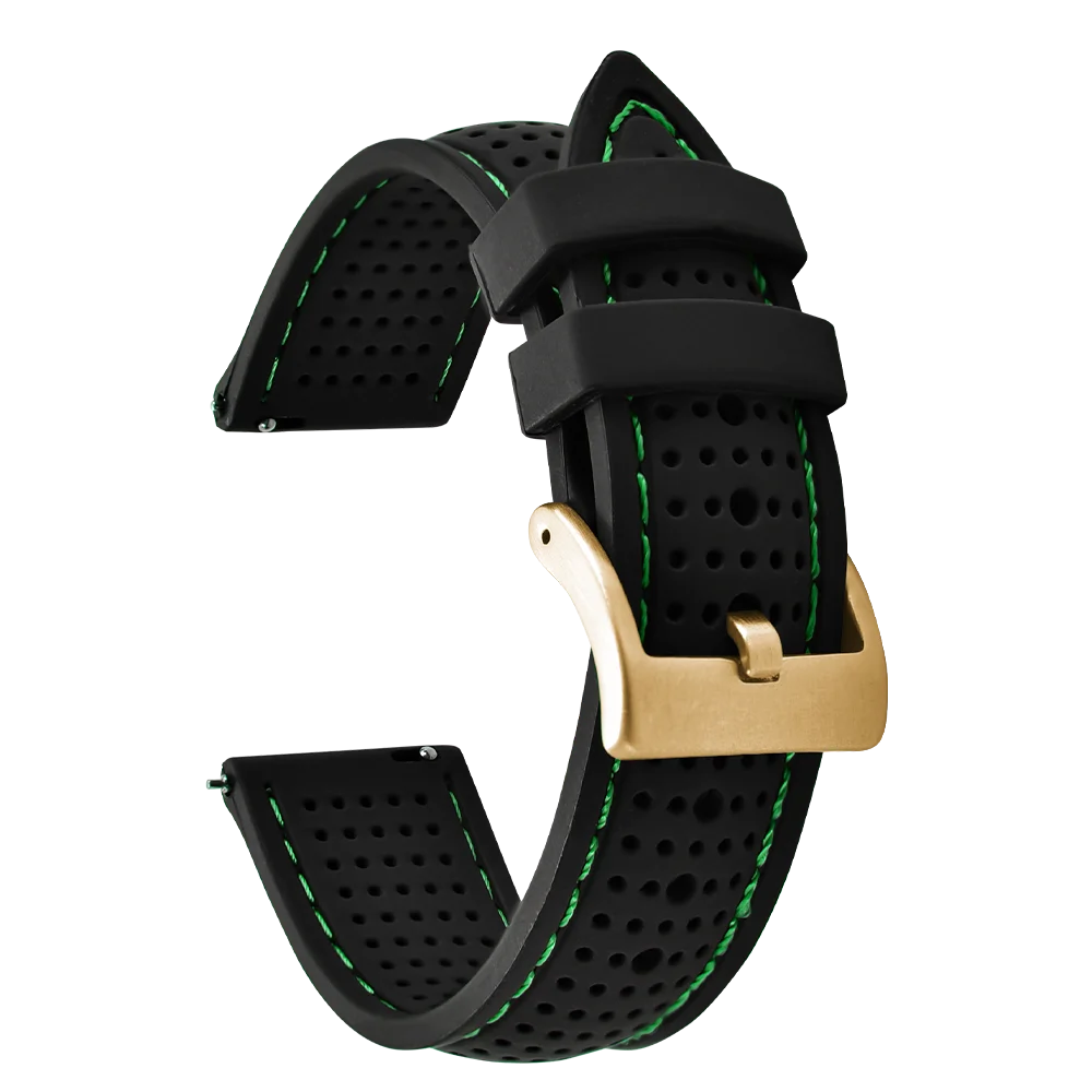 Bracelet de Sport en Silicone pour hommes, 18mm 20mm 22mm, en caoutchouc étanche, bracelet de remplacement pour Samsung S3 Huawei Watch GT2 46mm Amazfit GTR