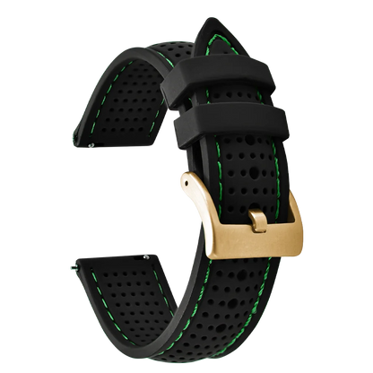Bracelet de Sport en Silicone pour hommes, 18mm 20mm 22mm, en caoutchouc étanche, bracelet de remplacement pour Samsung S3 Huawei Watch GT2 46mm Amazfit GTR