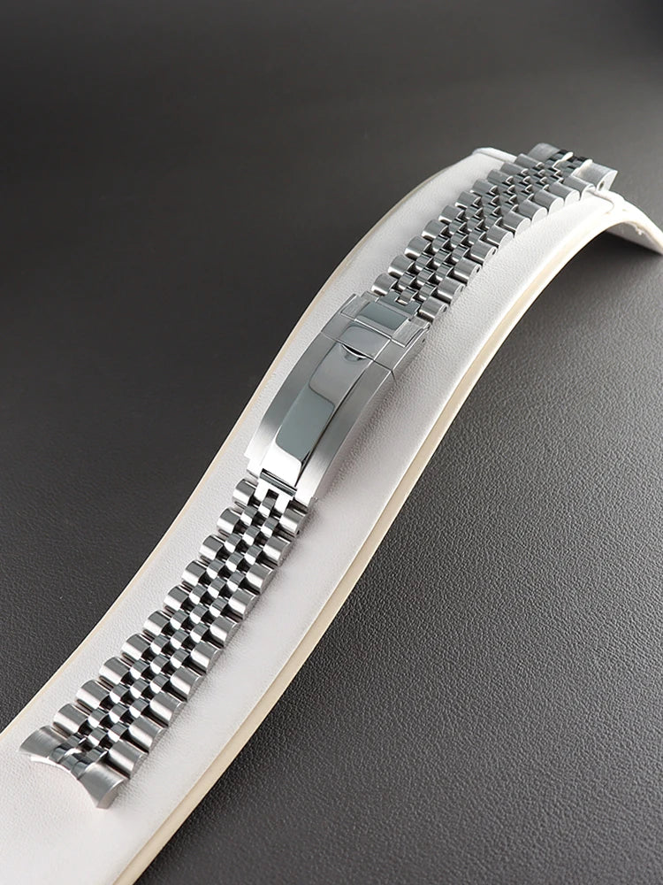 Bracciale di lusso in acciaio inossidabile, 20mm, per Datejust Air King Oyster SUB GMT, cinturino di ricambio da uomo stile Jubilee