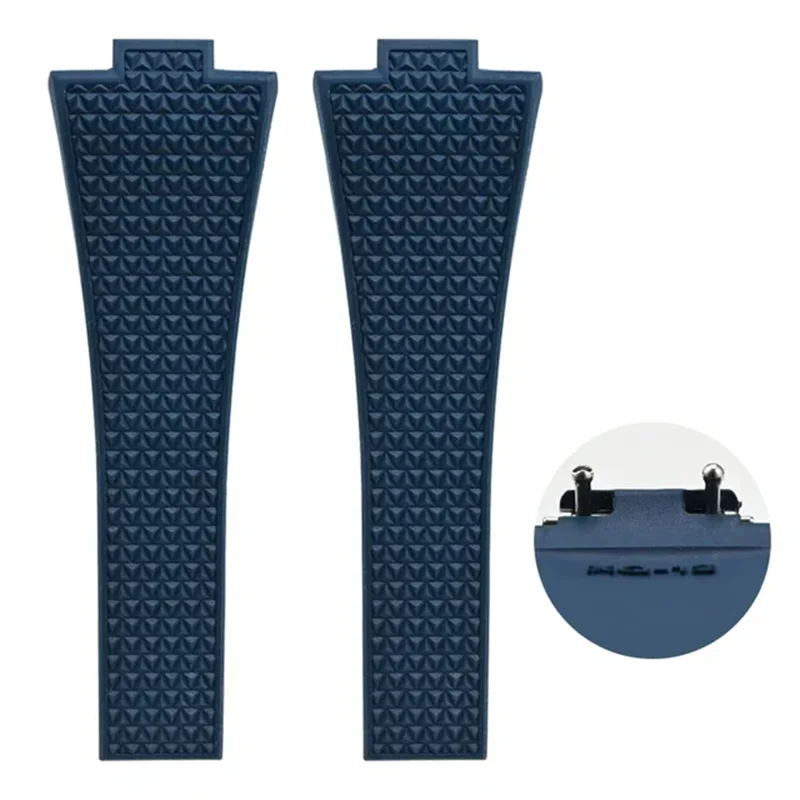 CTS Rubber strap for TISSOT PRX Powermatic 35mm 40mm 11mm 12mm Quick Release Spring Bar Watch Straps FKM Black Navy
