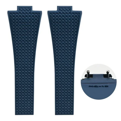 CTS Rubber strap for TISSOT PRX Powermatic 35mm 40mm 11mm 12mm Quick Release Spring Bar Watch Straps FKM Black Navy