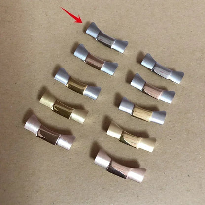 Datejust – Curved end link for Rolex bracelet, in rubber and leather, watch part, seamless connection, 21mm, 41mm