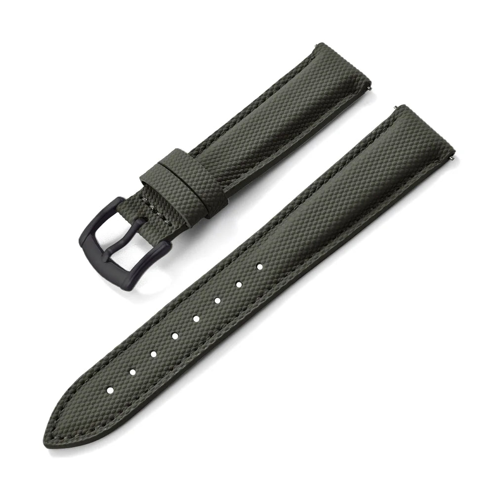 Premium Quality Nylon Fabric Quick Release Watch Straps, 18mm, 19mm, 20mm, 22mm, Durable, Unisex Replacement