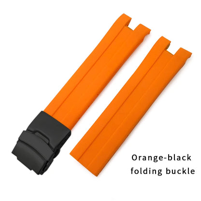 Bracelet de montre en caoutchouc de haute qualité, 21mm, adapté à Tissot T076 T076.417, coloré, doux, étanche, en Silicone naturel, bracelet de montre de sport