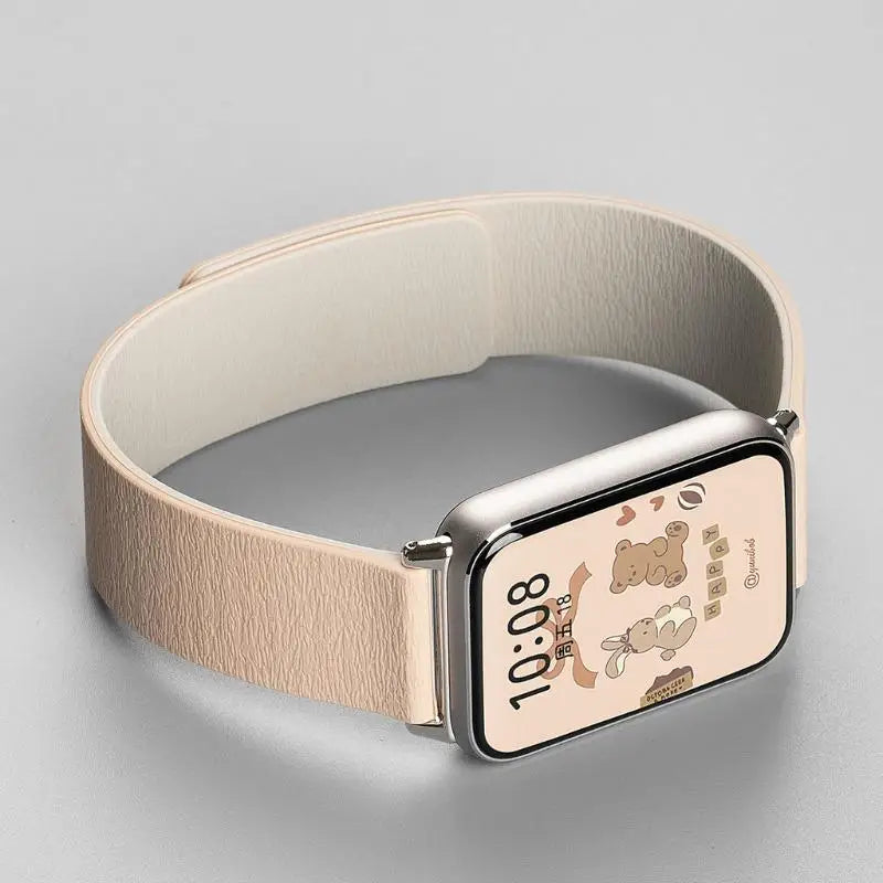 Boucle magnétique en Silicone pour Redmi 6 5 4, sangle de sport, ceinture de remplacement en Silicone, Bracelet Correa