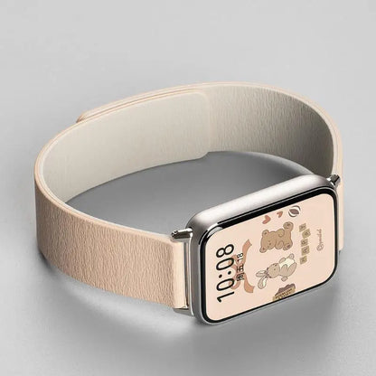 Boucle magnétique en Silicone pour Redmi 6 5 4, sangle de sport, ceinture de remplacement en Silicone, Bracelet Correa