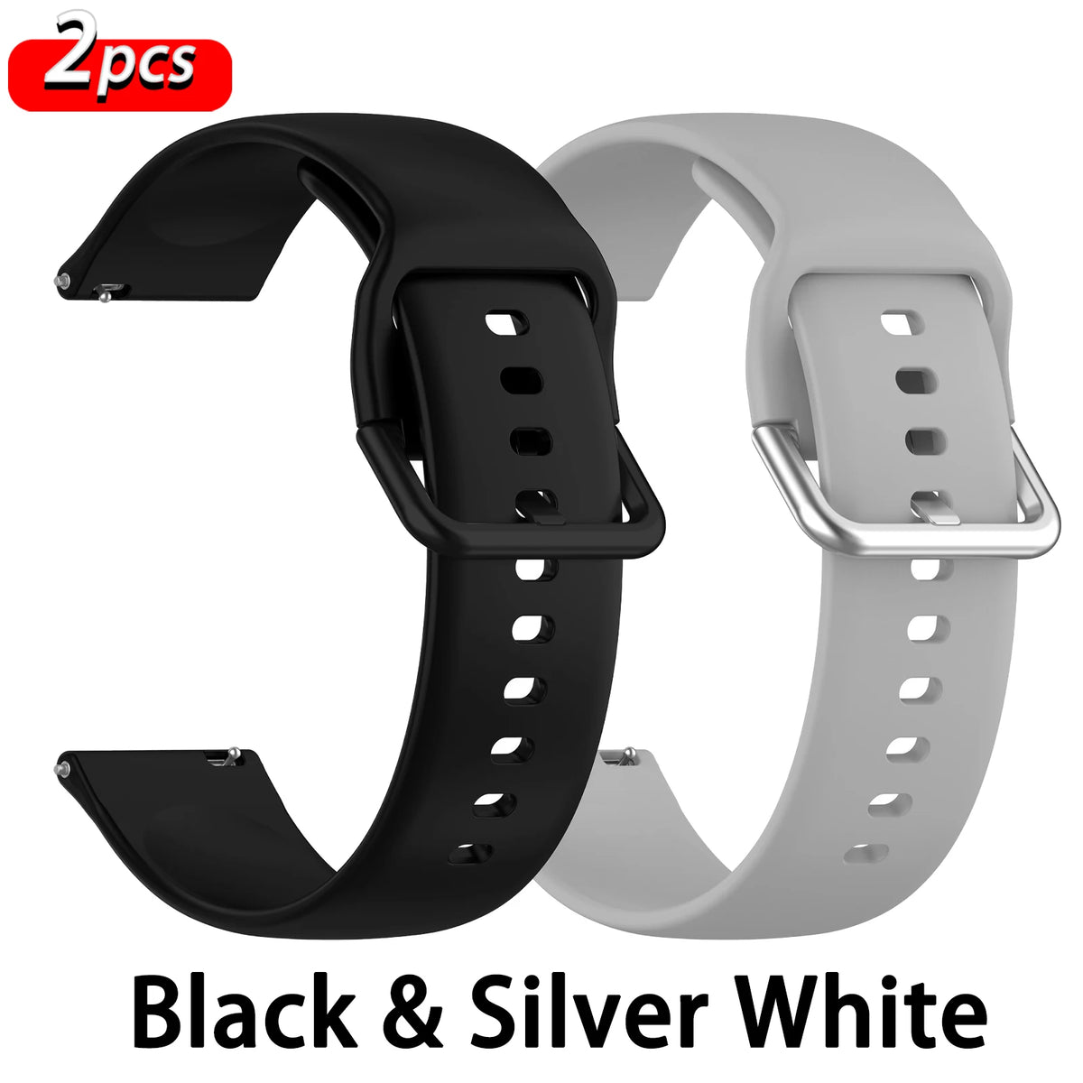 Silikon-Sportarmband für Amazfit GTS 2/4/3/GTS 2/4 Mini/GTR 4/2/2e 20mm/22mm, Amazfit Bip 6 5 3/U Pro Serie
