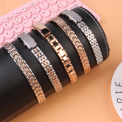 6mm 8mm 10mm 12mm 14mm 16mm Ladies Stainless Steel Buckle Mesh Watch Band Ultra-Thin Steel Bracelet Small Size Chain Width