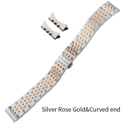 Stainless Steel Watch Strap 18mm 19mm 20mm 21mm 22mm 24mm 23mm for Breitling Tag Heuer Carrera Longines L4, Watchbands