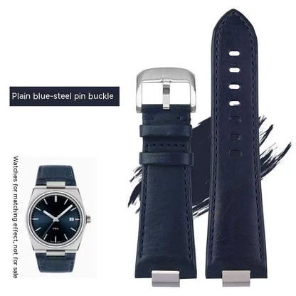 Pour Tissot 1853 Super Player PRX série T137.410/T137.407 bracelet de montre en cuir véritable T137 bracelet de montre en cuir surélevé pour hommes 12mm