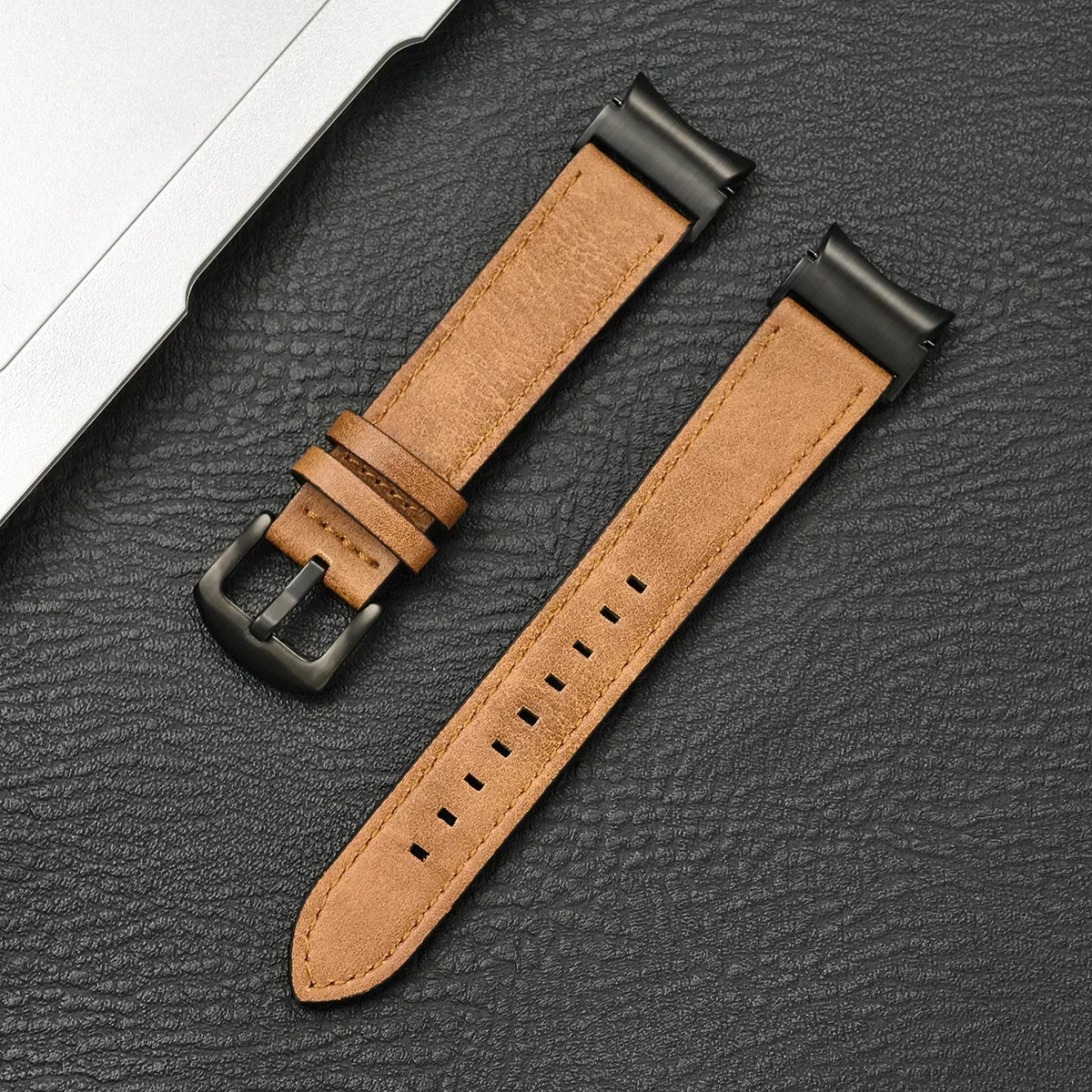 Bracelet en cuir sans écart pour Samsung Galaxy Watch 7 6 5 4 40mm 44mm 6 classique 43mm 47mm Bracelet de montre pour Galaxy Watch 5Pro 45mm