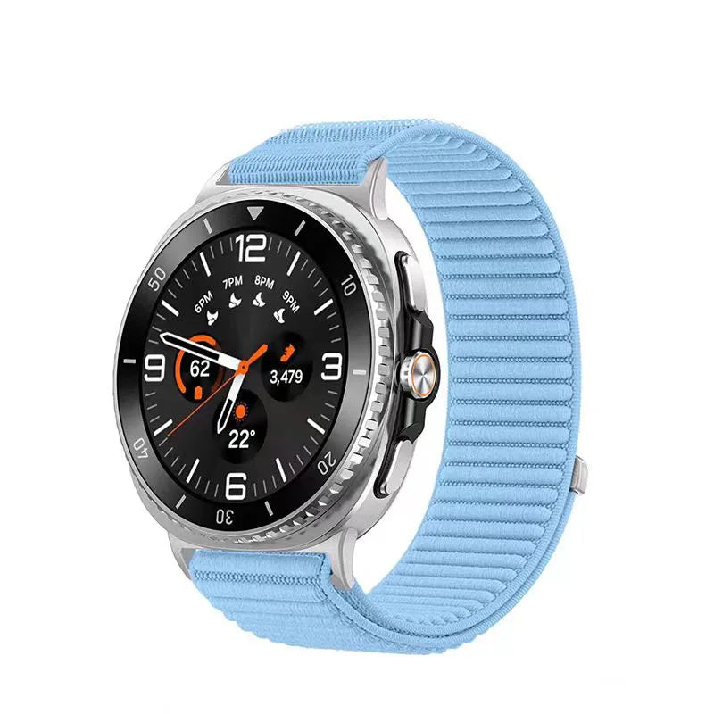Bracelet de montre tressé élastique en Nylon, pour Samsung Galaxy Watch8 Band 40mm 44mm/Galaxy Watch 8Classic 46mm/Ultra 2025