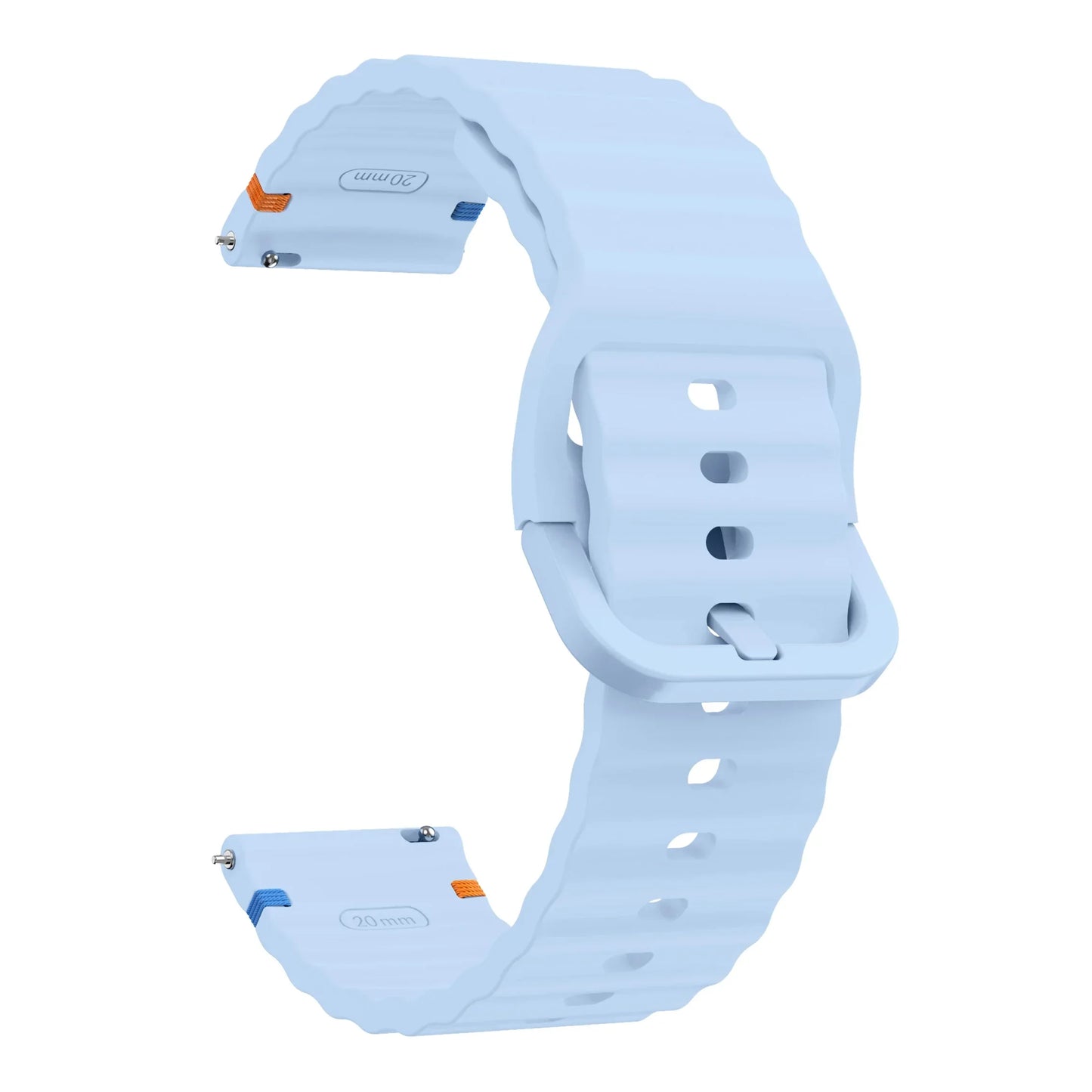 20/22mm Music Watchband for Garmin Forerunner 265 165 245 255 645, for Garmin Vivoactive 3 4 5/Venu 3 sq 2 Plus/Approach S12