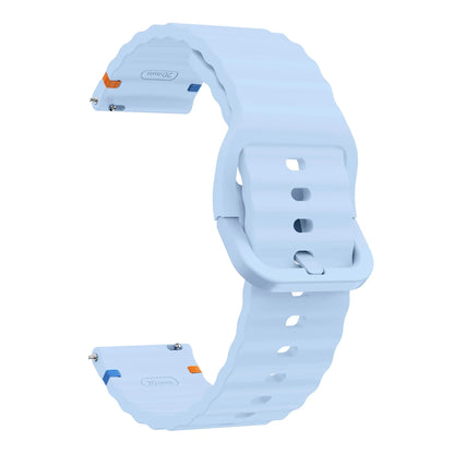 20/22mm Music Watchband for Garmin Forerunner 265 165 245 255 645, for Garmin Vivoactive 3 4 5/Venu 3 sq 2 Plus/Approach S12