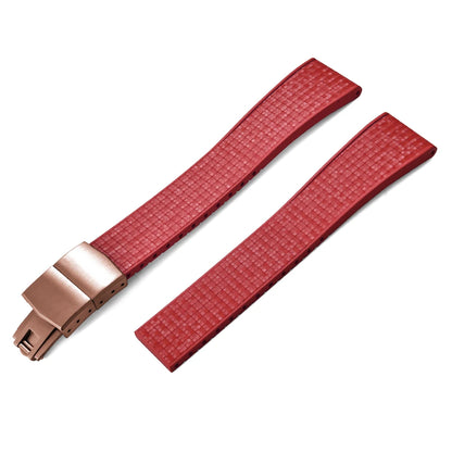 STAPELP 20mm a 22mm tutte le misure mosaico CTS FKM cinturini in caucciù per orologi Rolex Cartier IWC Omega Tuber cinturino con sgancio rapido