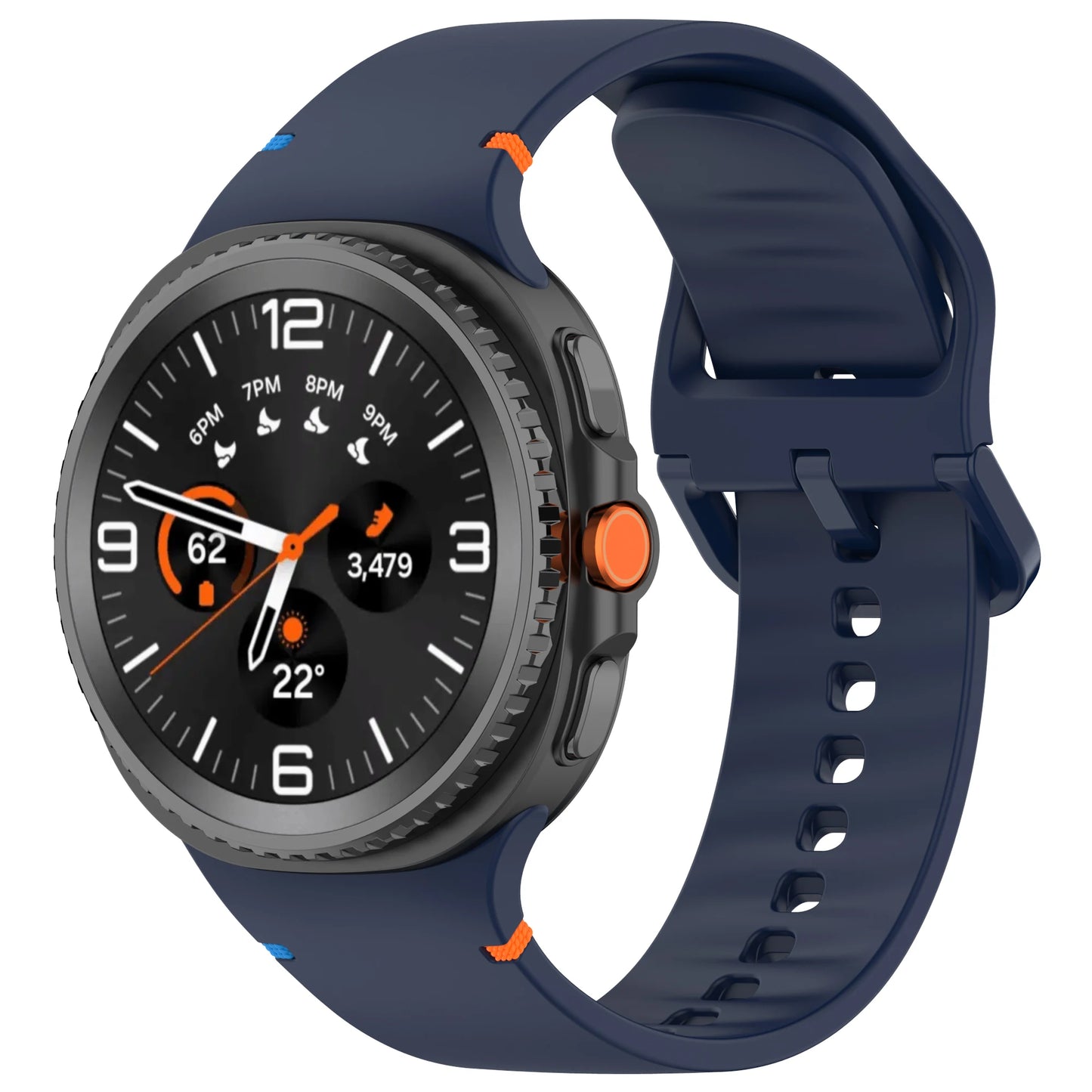 Bracelet en silicone d'origine pour Samsung Galaxy Watch 9 8 40 mm 44 mm, bracelet pour Samsung Galaxy Watch Classic 8 46 mm