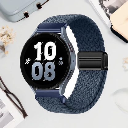 Cinturino elastico intrecciato da 18/20/22mm per Huawei Watch GT6 5 4 3, bracciale magnetico da donna e uomo per Garmin/Samsung