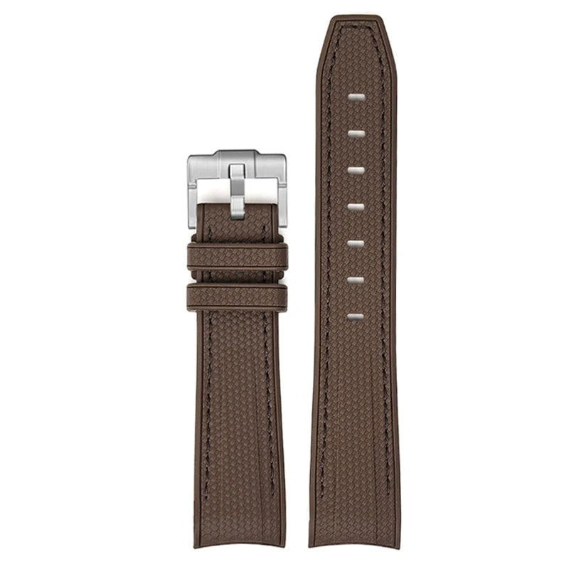 Bracelet de montre pour Omega X Swatch Joint MoonSwatch, pour Seamaster 300 hommes femmes 20mm caoutchouc Silicone extrémité incurvée
