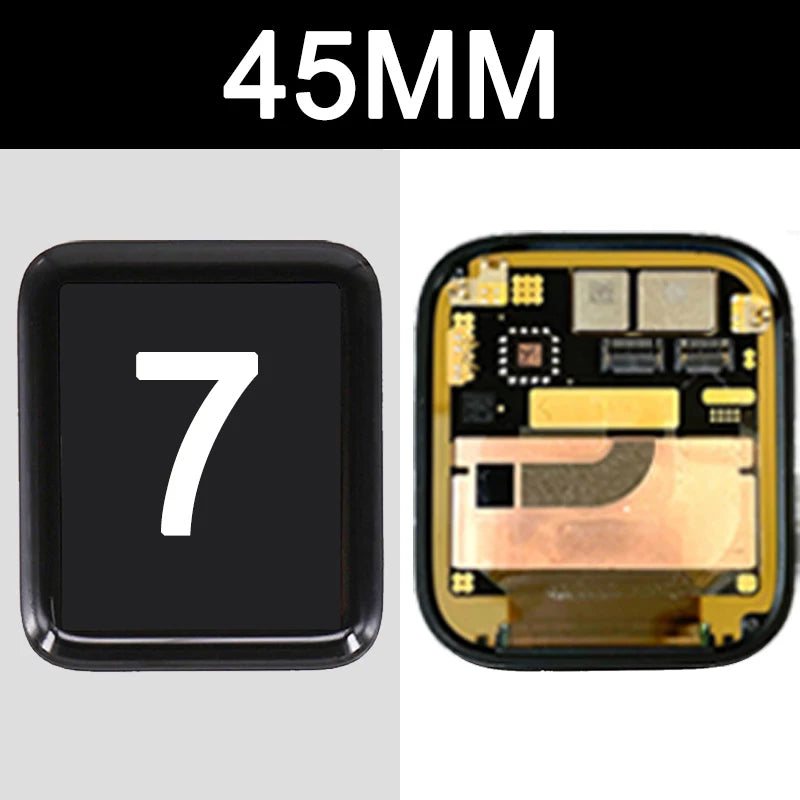 OLED pour apple watch série 1 2 3 4 5 6 SE 7 lcd écran tactile numériseur assemblée iWatch Substitution 38/42/40/44/41/45mm