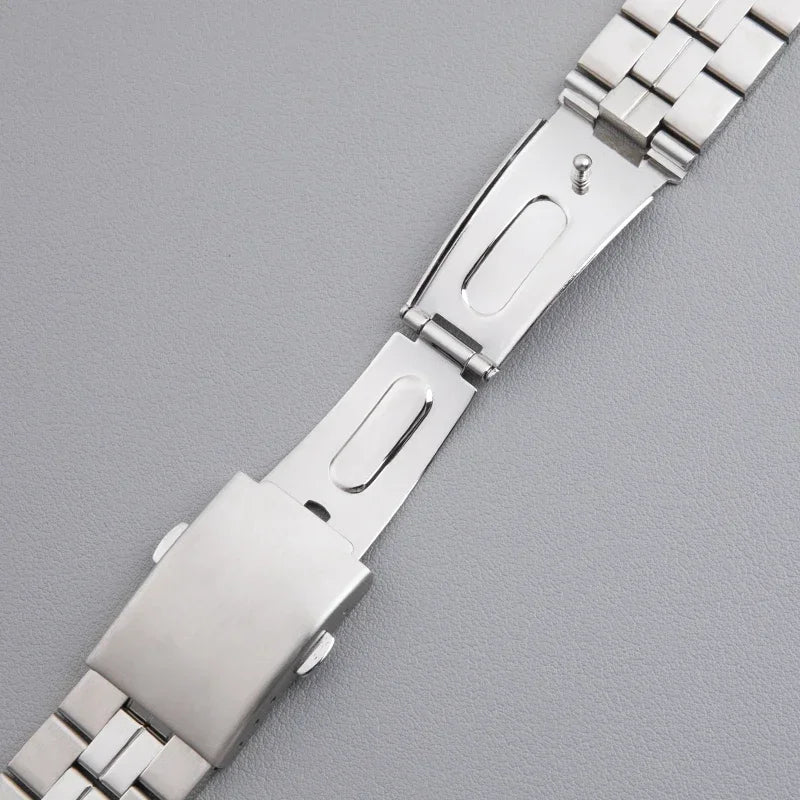 Cinturini per orologi in acciaio inossidabile 316L, di qualità premium, per 1853 T049 T049410A, per Tissot serie PR100, cinturini in metallo massiccio