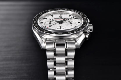 Montre Homme 40mm Chronographe à Quartz - PAGANI DS V5 PD1701 Sport AR Saphir