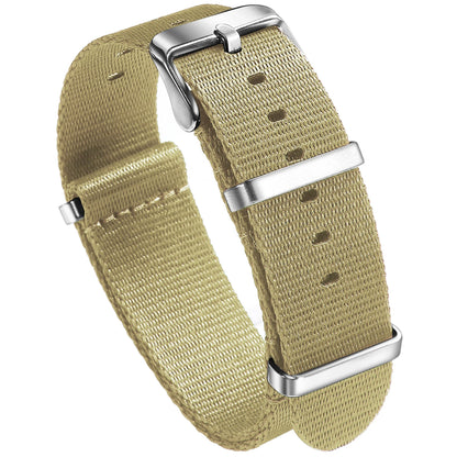 Bracelet de montre en Nylon 20mm 22mm bracelets de montre confortables boucle militaire lavable Blet pour hommes bracelets de montre