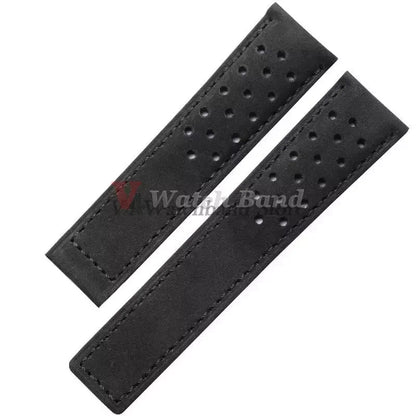 Nouveau Bracelet de montre pour TAG HEUER CARRERA Monaco série 20 22 24mm Bracelet en cuir de vache mat Bracelet de montre Bracelet Vintage marron