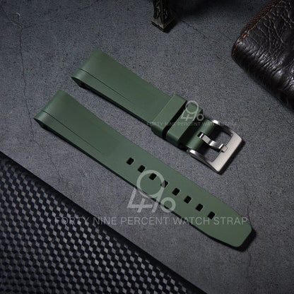 Bracelet de montre en caoutchouc FKM 20 mm, luxe, sport, pour Tudor Black Bay 58 BB58, modèles M79680/79730/70300.