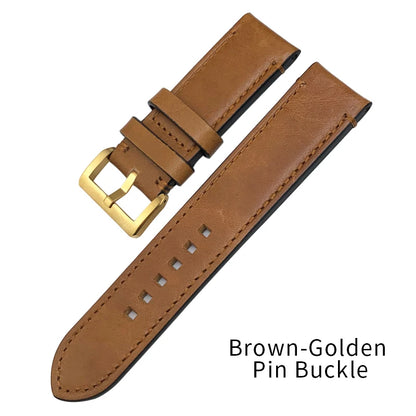 Men's Genuine Cowhide Leather Watch Strap, 22mm 23mm, for Tudor Black Bay Black Bay Bronze Brown, Vintage, Handmade, Calfskin Leather