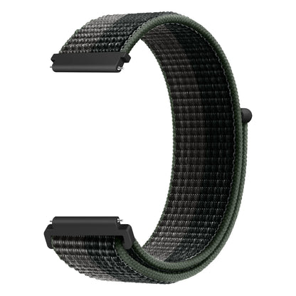Bracelet à boucle en Nylon pour Amazfit Bip 6/5/GTS 4/3/2/2e/Mini/GTR 42mm/47mm/GTR 4/3 Pro Sport, 20mm/22mm, 2 bandes