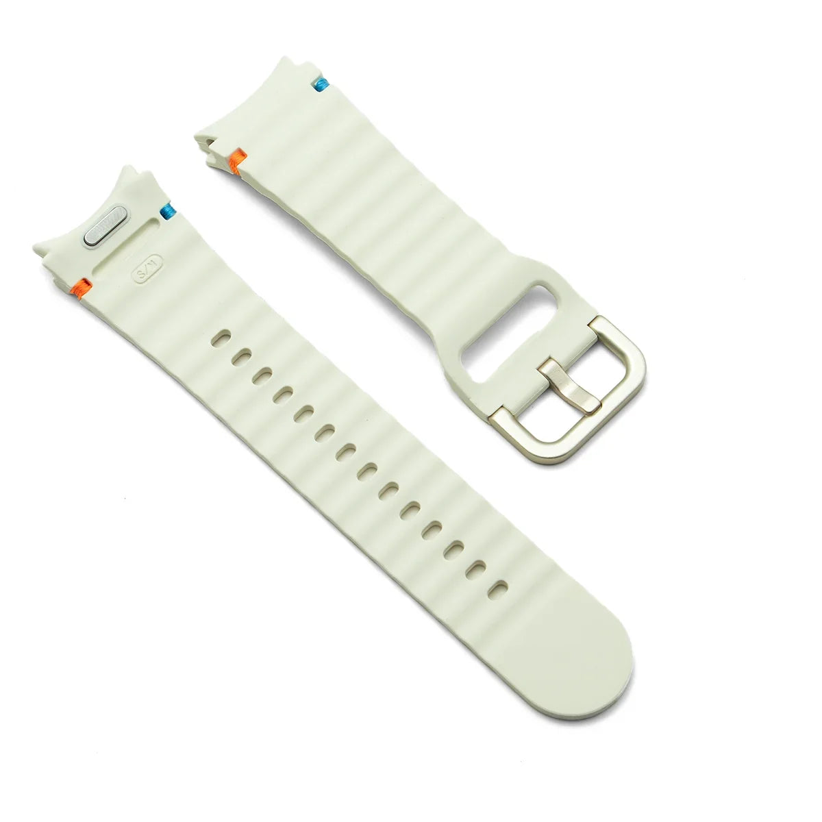 Cinturino originale in silicone senza spazi, regolazione rapida, per Samsung Galaxy Watch 7 6 5 4 40mm 44mm, 5Pro 45mm 6 Classic 43mm 47mm