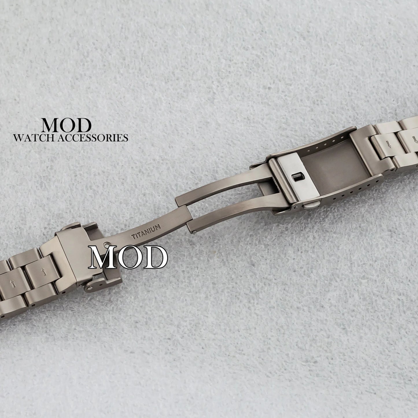 Bracciale per orologio in titanio pieno da 20 mm, per SUB GMT, accessori per orologi di alta qualità, ricambi per orologi MOD, cinturino per orologio in titanio