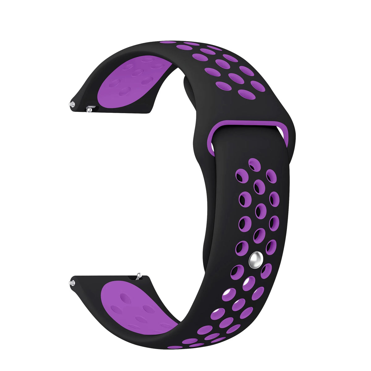 Cinturino in silicone da 20 mm 22 mm, per Amazfit Bip 6 5/GTS 3/2/2e/GTS2 Mini/GTR 3 Pro/42 mm/47 mm/2/2e/Stratos 2/3 Pro Sport Correa