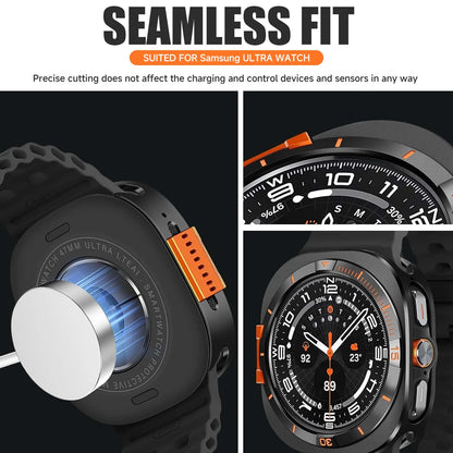 Étui de protection en alliage métallique pour Samsung Galaxy Watch Ultra 2025 47mm, coque de protection rigide pour Galaxy Watch 7 Ultra 47mm, accessoires