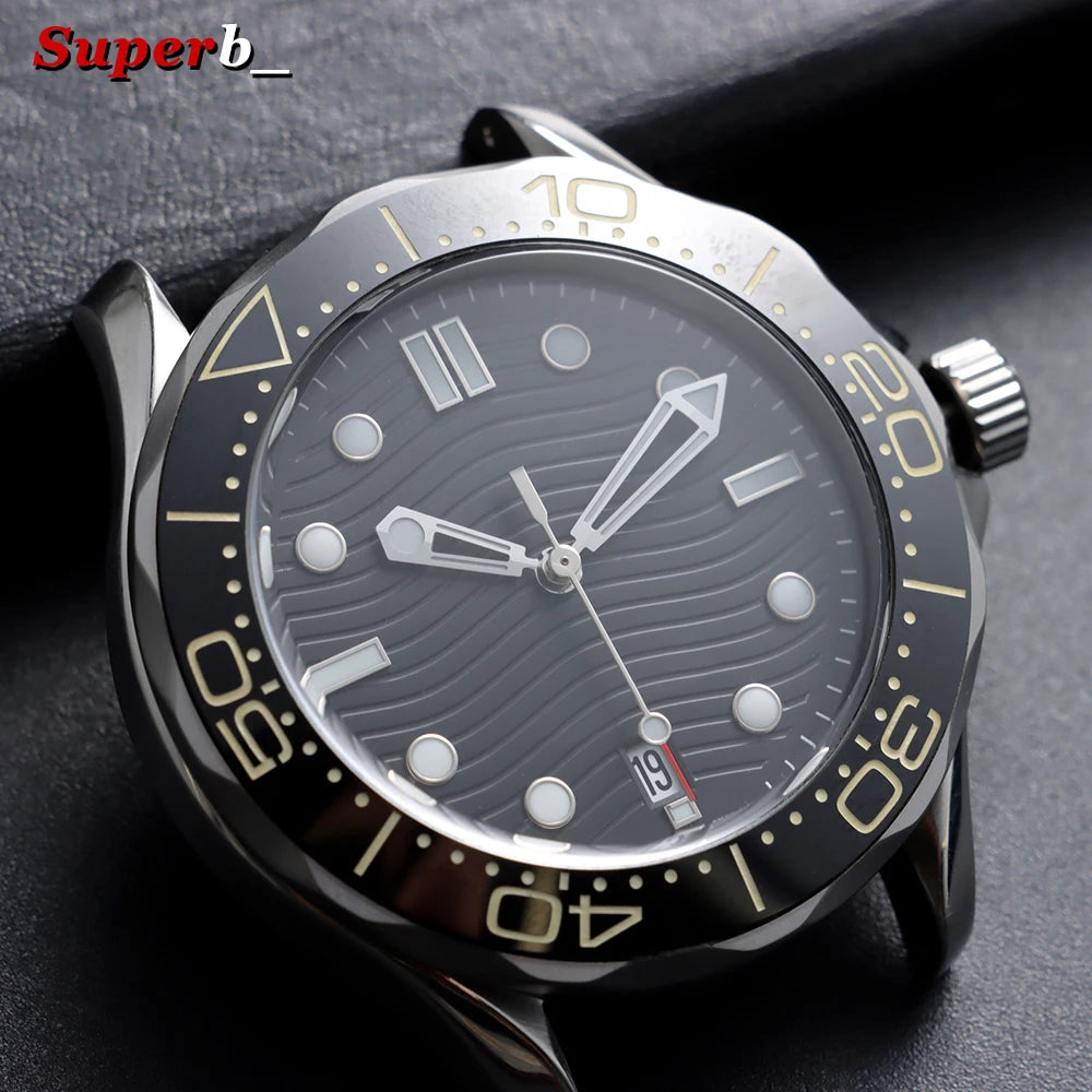 Luminous Watch Hands for Omega Seamaster 300 NH35 NH36, Retrofit Kit for Watch Movements 4R35 4R36 NH35 NH36 7S26