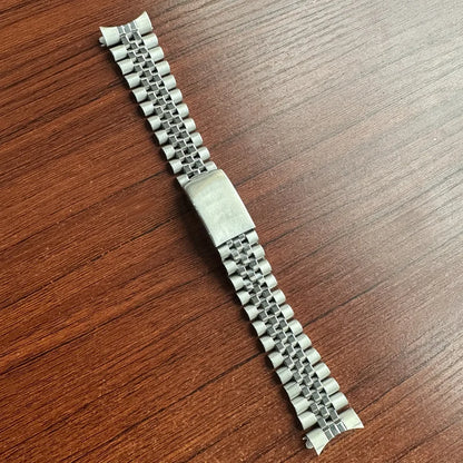 For Rolex DATEJUST Solid Metal Watch Bracelet Jubilee Business Bracelet with Curved End in Stainless Steel 17mm18mm19mm20mm21mm22