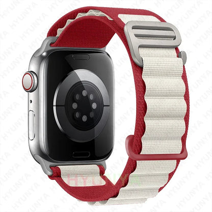 Cinturino per Apple Watch, bracciale alpino per cinturino Apple Watch Ultra 2 3, cinturino 45mm 49mm 42mm 46mm 44mm 41mm 40mm, cinturino Iwatch serie 11 9 8 7 SE 10