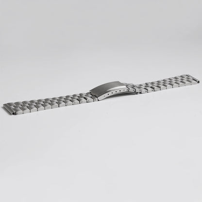 Bracelet de montre vintage en acier inoxydable brossé argenté 19*21mm pour SEIKO SKX 6138 6106 6119 4006 Sport 5, bracelet de poignet en métal
