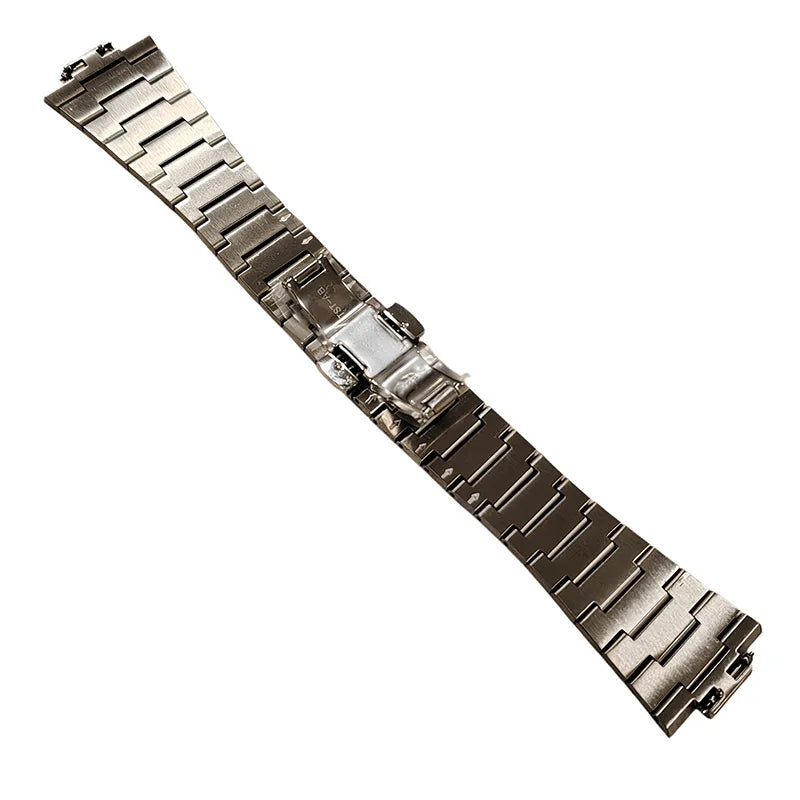 Bracelet de montre pour Tissot PRX Super Player T137410A/407A 26*12mm, articulation convexe, métal raffiné, argent, or, acier inoxydable