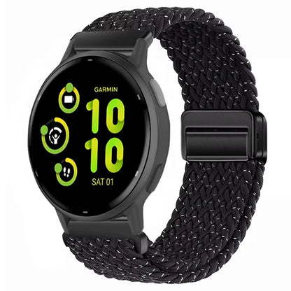 Bracelet magnétique en Nylon, 20mm 22mm, pour Garmin Forerunner 970 570 165 55 965 265/Venu 3, Bracelet de sport Garmin Active 6 5 Correa