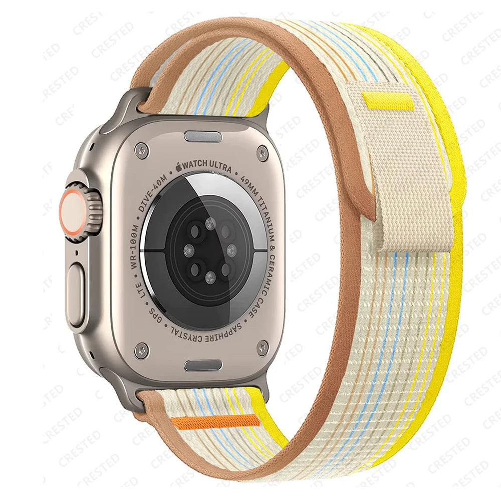 适用于 Apple Watch Ultra 3 2 的 Trail 回环式表带，49mm 46mm 44mm 45mm 40mm 41mm 42mm，兼容 iWatch 系列 11 10 SE 9 8 7 的表带 Correa