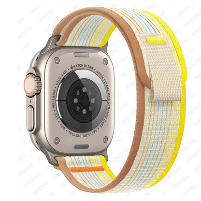适用于 Apple Watch Ultra 3 2 的 Trail 回环式表带，49mm 46mm 44mm 45mm 40mm 41mm 42mm，兼容 iWatch 系列 11 10 SE 9 8 7 的表带 Correa