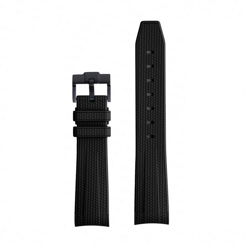 Bracelet de montre pour Omega X Swatch Joint MoonSwatch, pour Seamaster 300 hommes femmes 20mm caoutchouc Silicone extrémité incurvée